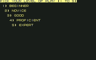 American Football screenshot 3 for Commodore 64